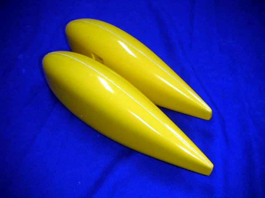 Radschuh Paar 35-40% Tropfenform (gelb)