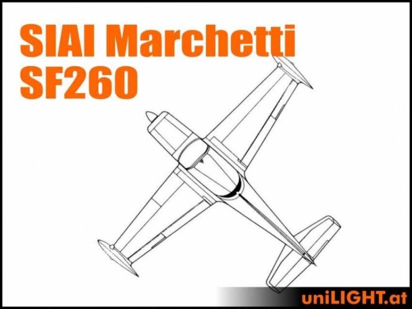 SIAI Marchetti SF-260 scale lighting set (Professional)