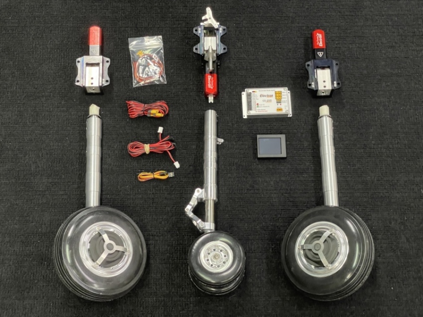 F-100 Super Sabre Elektrisches Einziehfahrwerk SET (Electron)