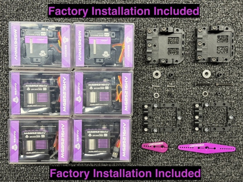 Kobuz-3 1:4.7 Mac Gregor Servo SET (Installation &amp; wiring)