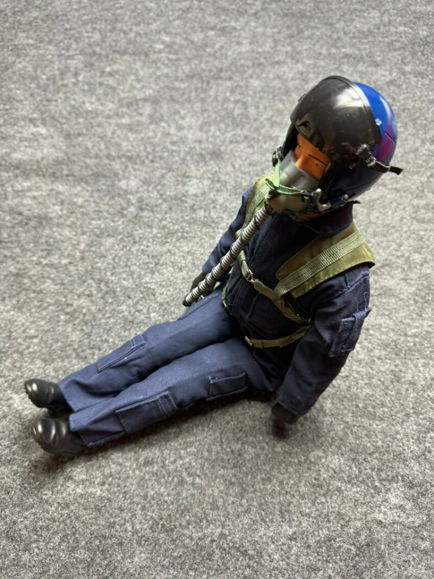 1/4.5 - 1/4 Jet Piloten Figur Blue(Warbirdpilots)