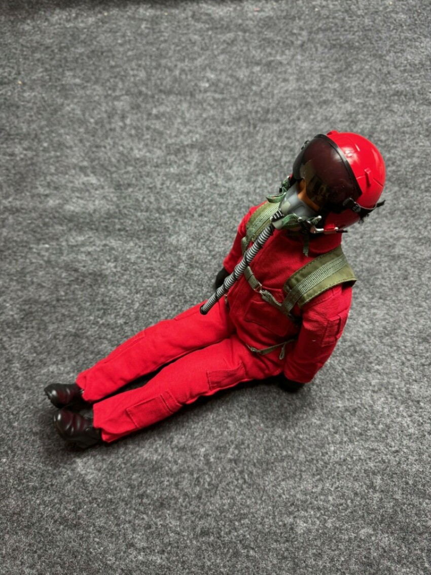1/4.5 - 1/4 Jet Piloten Figur Red (Warbirdpilots)