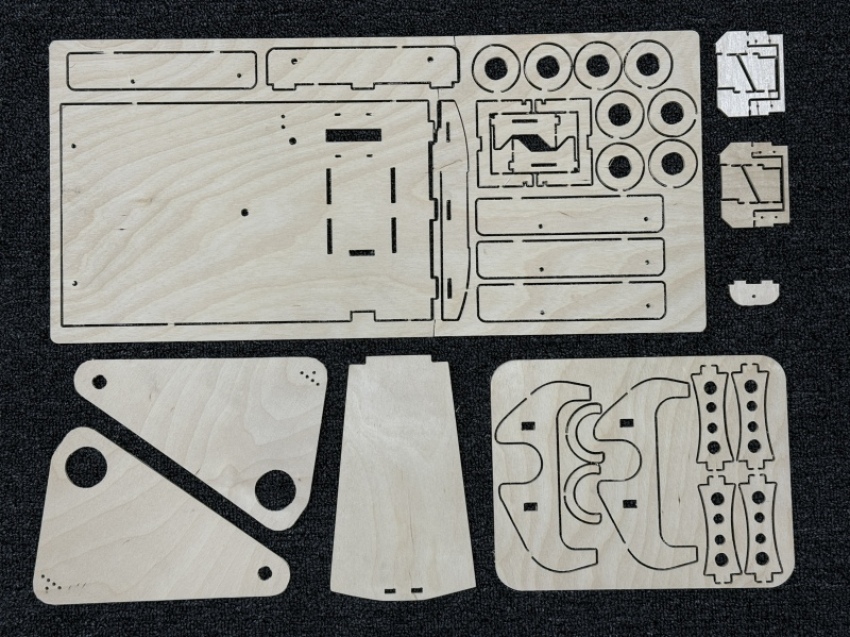 Viper Jet MKII Milling wood parts