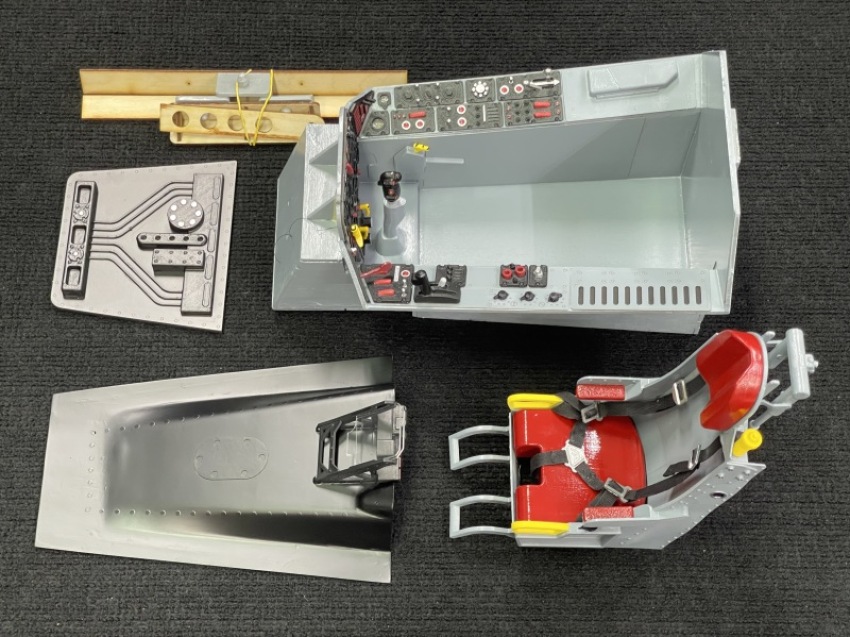 F-100 Super Sabre Scale Cockpit SET