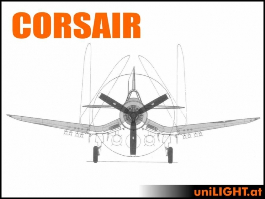 F4U Corsair 1:4.5 Lighting Set (CIVIL/SPORT)