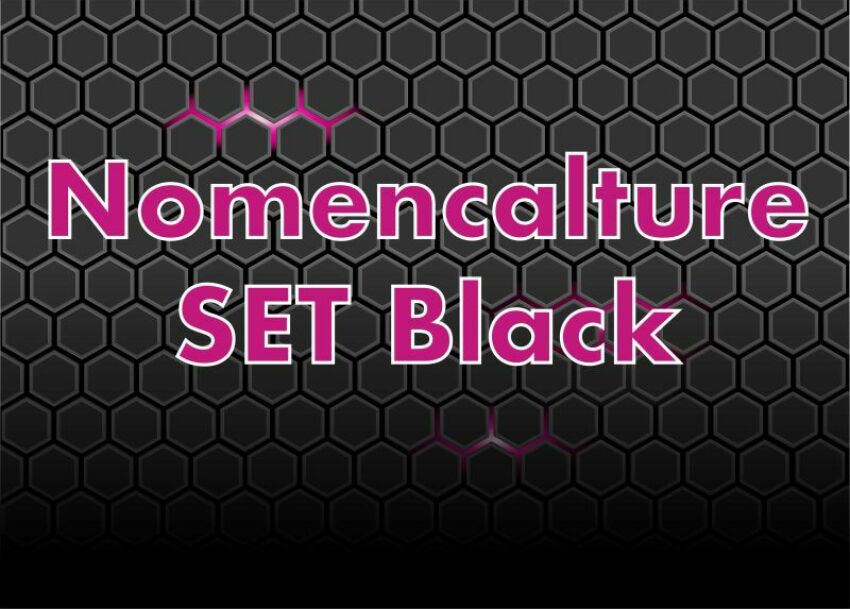 F4U Corsair Dry-Transfer Nomenclature SET (black)