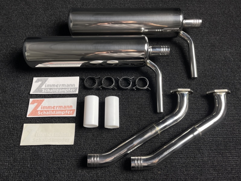 Extra330LX 2.6m Zimmermann Muffler & Header SET (DA-120)