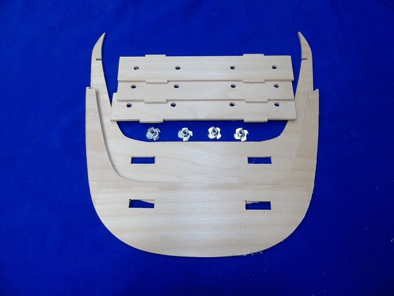 Edge 540 2.6m Gear Mount Replacement Set