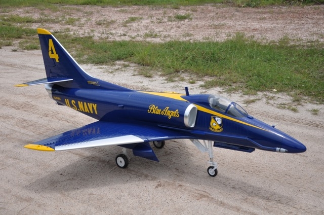 A4 Skyhawk V2 Blue Angels 